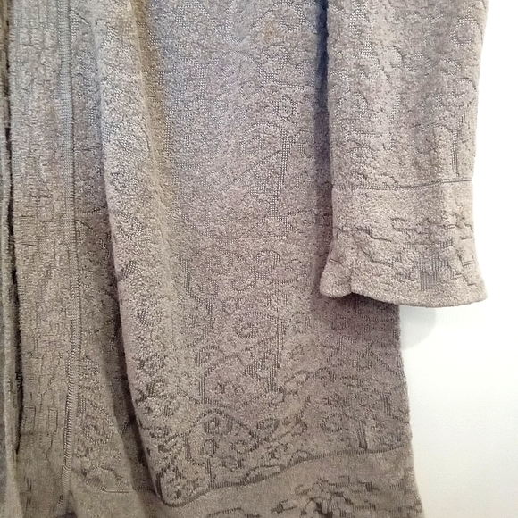 Jones New York Jacquard Terry Velour Duster - Picture 2 of 16